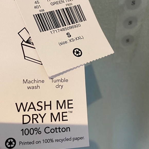 Pastel Mint sweater-100% cotton - Picture 4 of 4